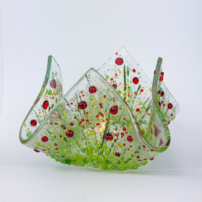 Wildflower Handkerchief Dish