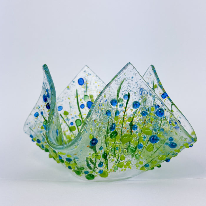 Wildflower Handkerchief Dish